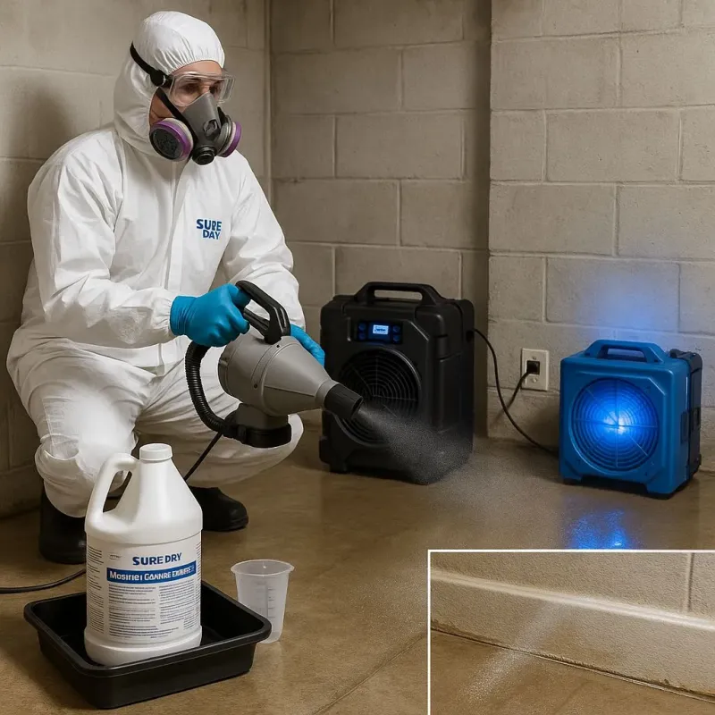 Sanitization and Odor Removal process in Tipp City, OH