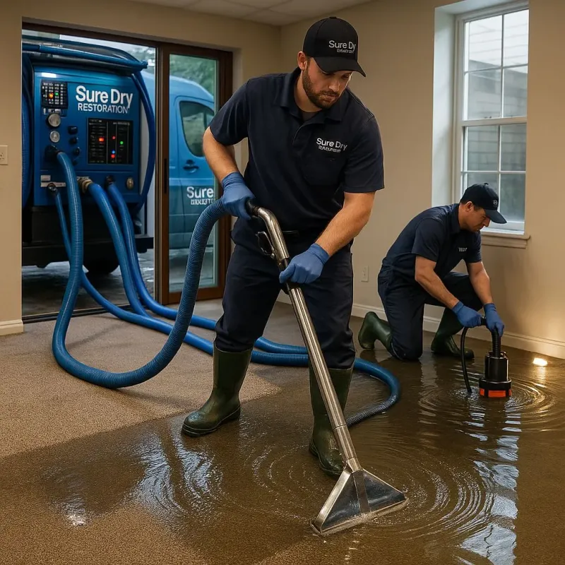 Water Extraction and Removal process in Tipp City, OH